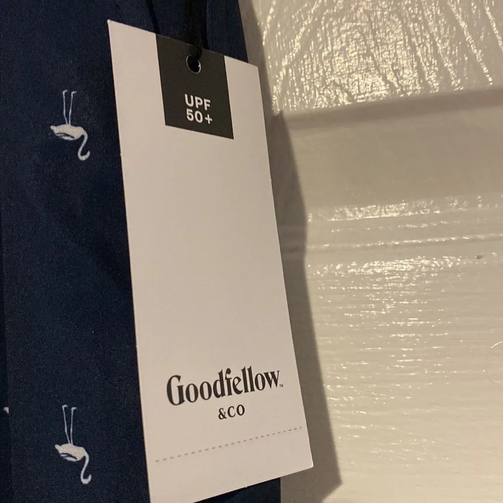 GOODFELLOW & co size medium swim trunks with liner Nwt